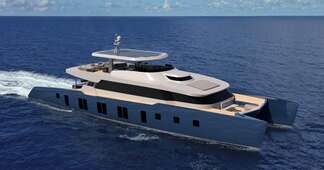 Marcelo Penna Design Catamaran 30M BILD 1