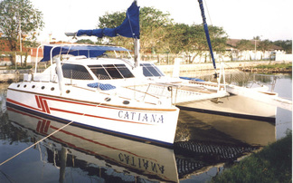 Catiana 42 ft catamaran Crowther design model 226 BILD 1