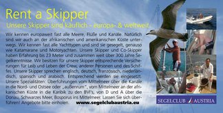 Rent a Skipper - weltweit - vom Segelclub Austria BILD 1